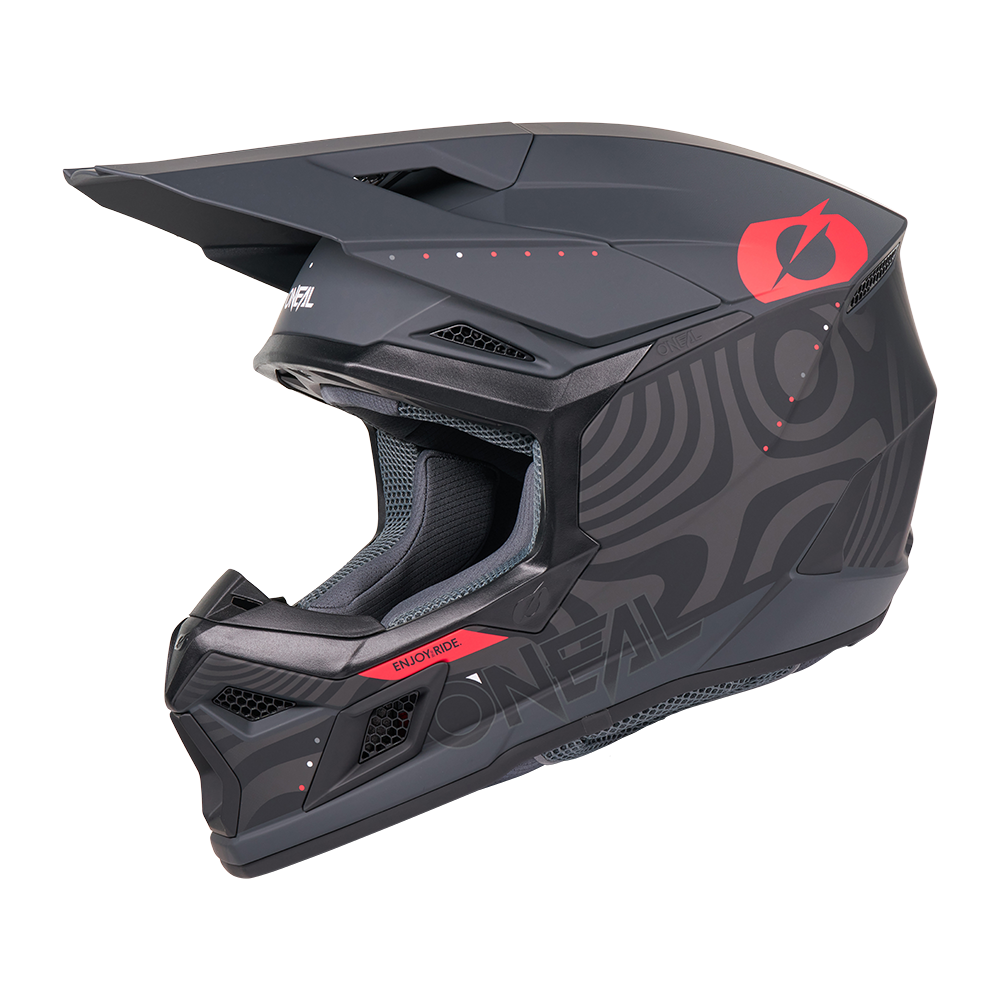 O'neal casco cross 3SRS NOVA nero