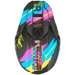 O'neal casco cross 5SRS Polyacrylite RESEDA nero/neon giallo/blu