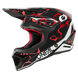 O'neal casco cross 1SRS SPLASH nero/rosso