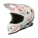 O'neal casco cross 1SRS SPLASH bianco/arancio