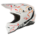 O'neal casco cross 1SRS SPLASH bianco/arancio