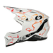 O'neal casco cross 1SRS SPLASH bianco/arancio