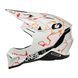 O'neal casco cross 1SRS SPLASH bianco/arancio
