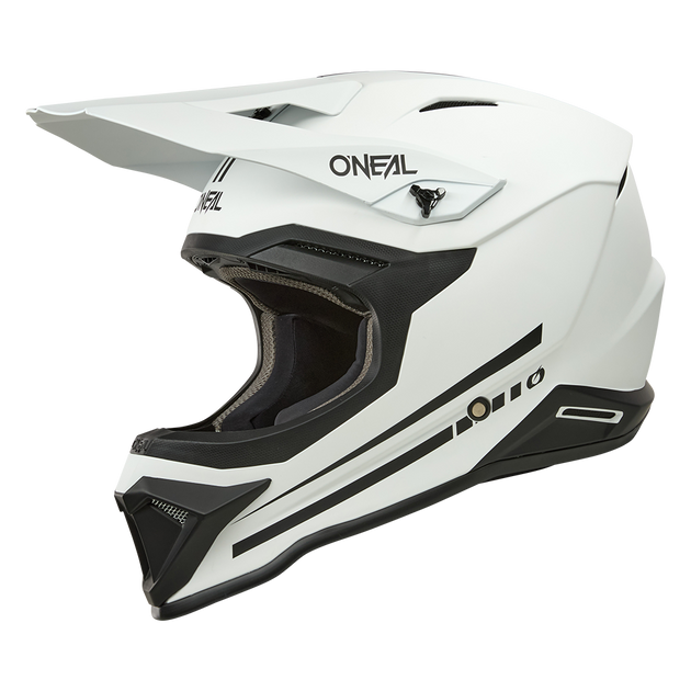 O'neal casco cross 1SRS SOLID bianco
