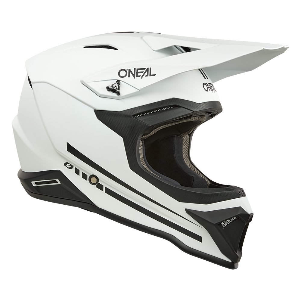 O'neal casco cross 1SRS SOLID bianco
