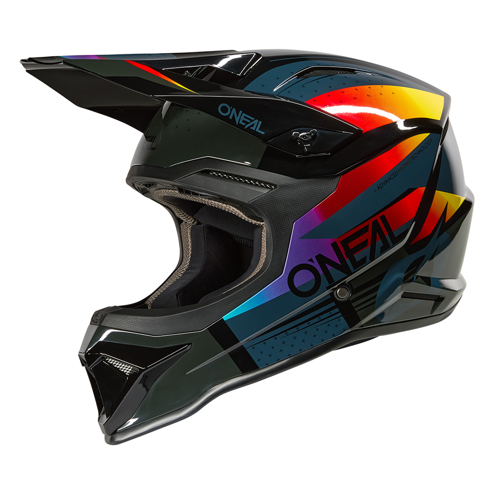 O'neal casco cross 1SRS Youth RC nero/multi