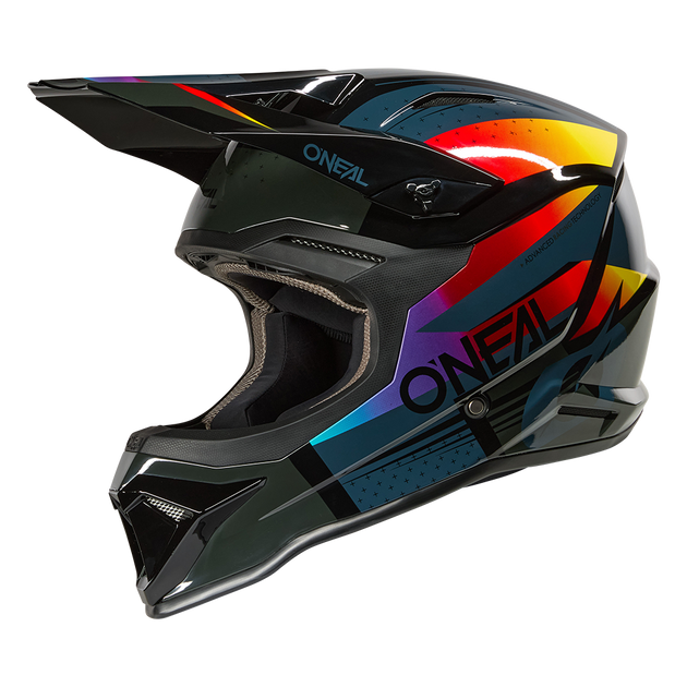 O'neal casco cross 1SRS Youth RC nero/multi