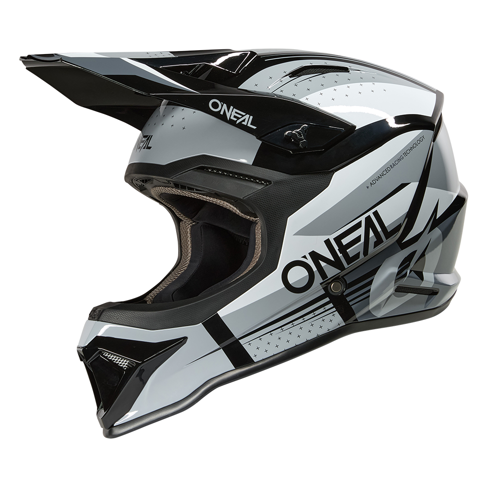 O'neal casco cross 1SRS RC nero/grigio