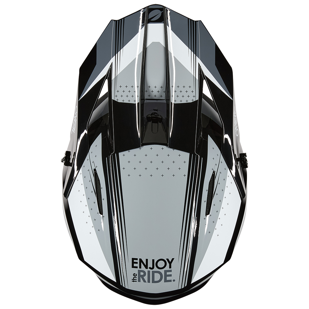 O'neal casco cross 1SRS RC nero/grigio