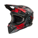 O'neal casco cross 1SRS VIBRANT nero/rosso