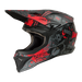 O'neal casco cross 1SRS VIBRANT nero/rosso