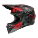 O'neal casco cross 1SRS VIBRANT nero/rosso