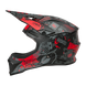 O'neal casco cross 1SRS VIBRANT nero/rosso