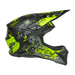 O'neal casco cross 1SRS Youth VIBRANT nero/neon giallo