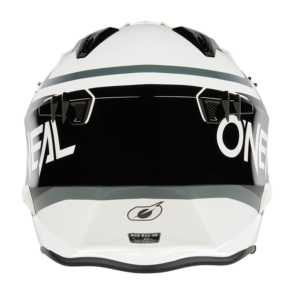 O'neal casco cross VOLT CORP bianco/nero