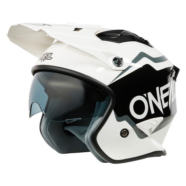 O'neal casco cross VOLT CORP bianco/nero