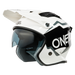 O'neal casco cross VOLT CORP bianco/nero