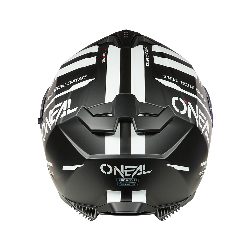 O'neal casco integrale CHALLENGER Helmet WARHAWK nero/bianco/rosso