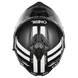 O'neal casco integrale CHALLENGER Helmet WARHAWK nero/bianco/rosso