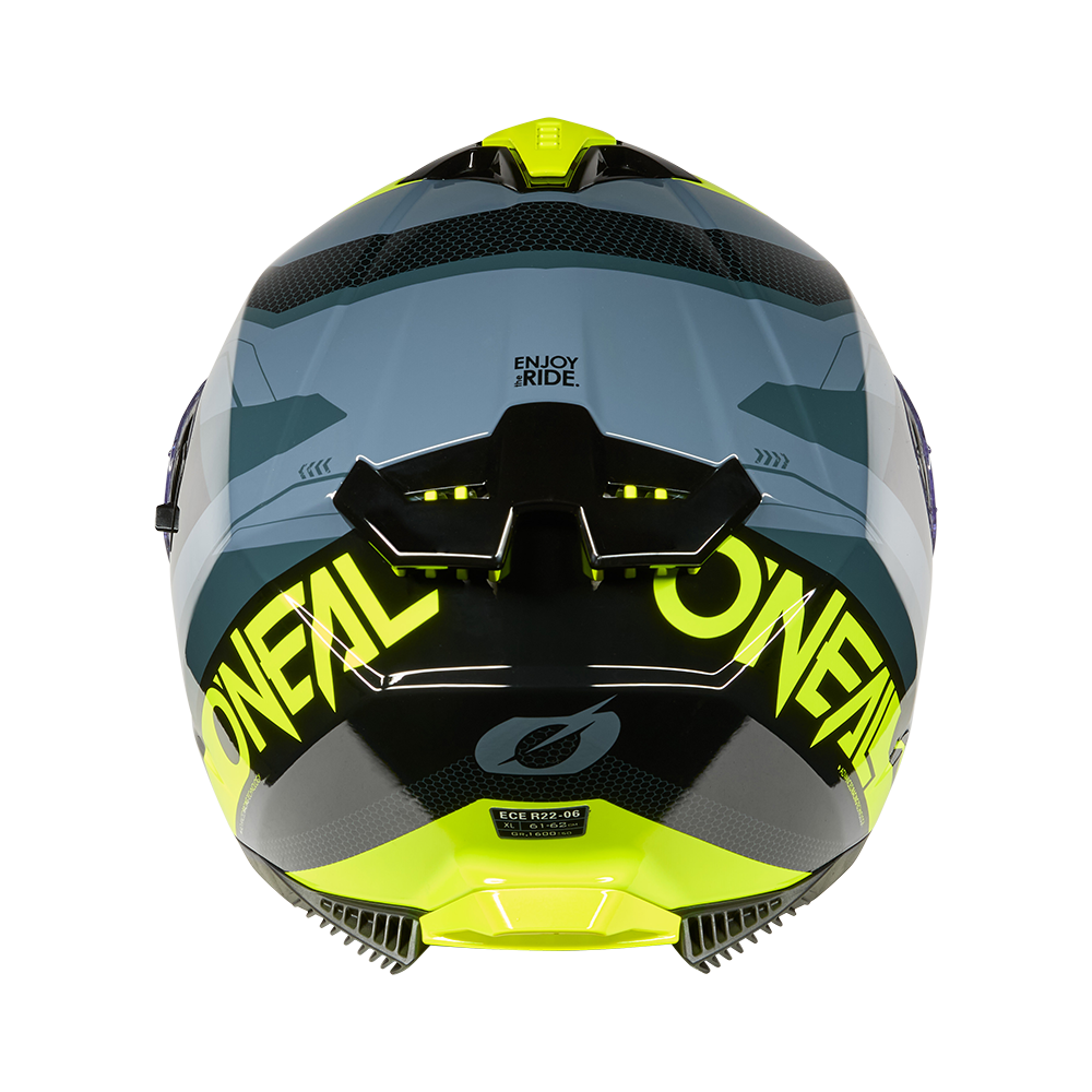 O'neal casco integrale CHALLENGER Helmet EXO nero/grigio/neon giallo