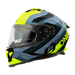 O'neal casco integrale CHALLENGER Helmet EXO nero/grigio/neon giallo