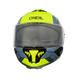 O'neal casco integrale CHALLENGER Helmet EXO nero/grigio/neon giallo