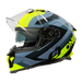 O'neal casco integrale CHALLENGER Helmet EXO nero/grigio/neon giallo