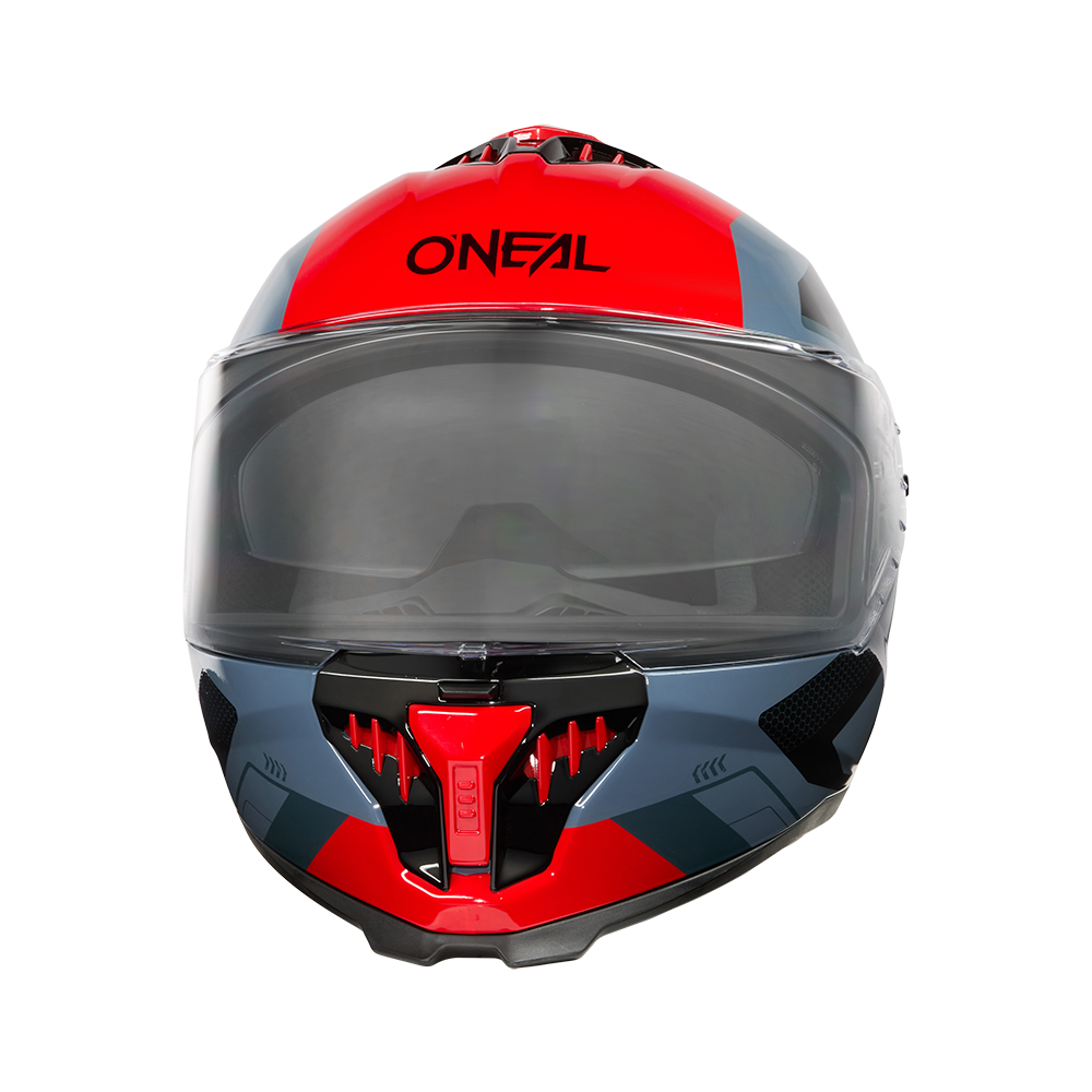 O'neal casco integrale CHALLENGER Helmet EXO nero/grigio/rosso