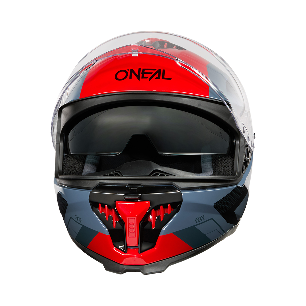 O'neal casco integrale CHALLENGER Helmet EXO nero/grigio/rosso