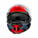 O'neal casco integrale CHALLENGER Helmet EXO nero/grigio/rosso