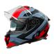 O'neal casco integrale CHALLENGER Helmet EXO nero/grigio/rosso