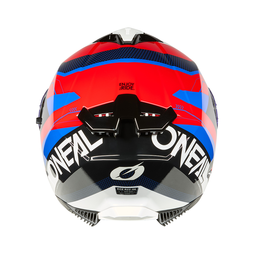 O'neal casco integrale CHALLENGER Helmet EXO nero/bianco/rosso/blu
