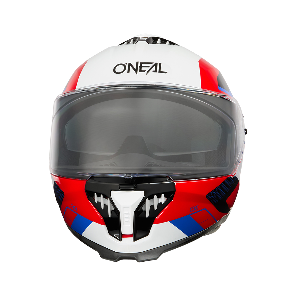 O'neal casco integrale CHALLENGER Helmet EXO nero/bianco/rosso/blu
