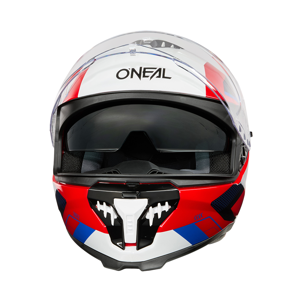 O'neal casco integrale CHALLENGER Helmet EXO nero/bianco/rosso/blu