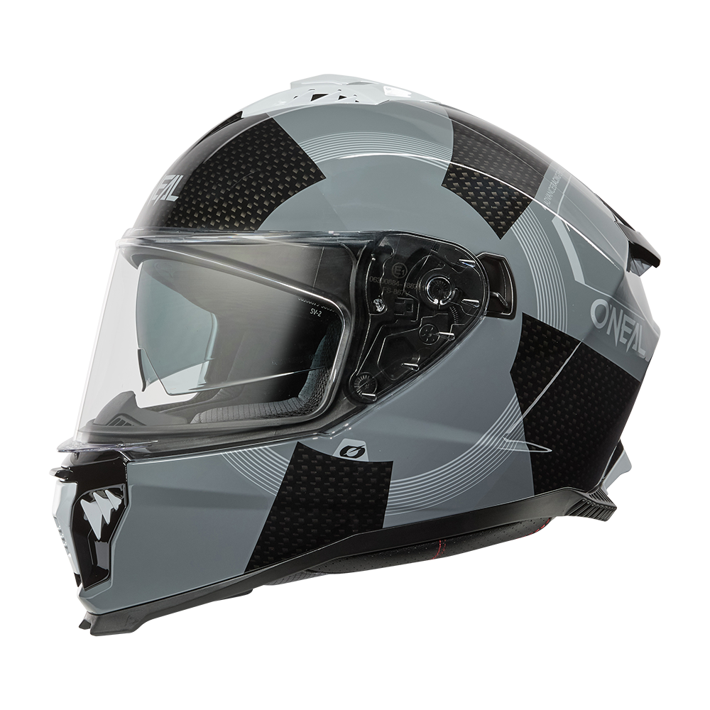 O'neal casco integrale CHALLENGER Helmet LOOP nero/grigio
