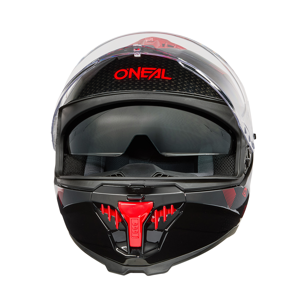O'neal casco integrale CHALLENGER Helmet LOOP nero/rosso