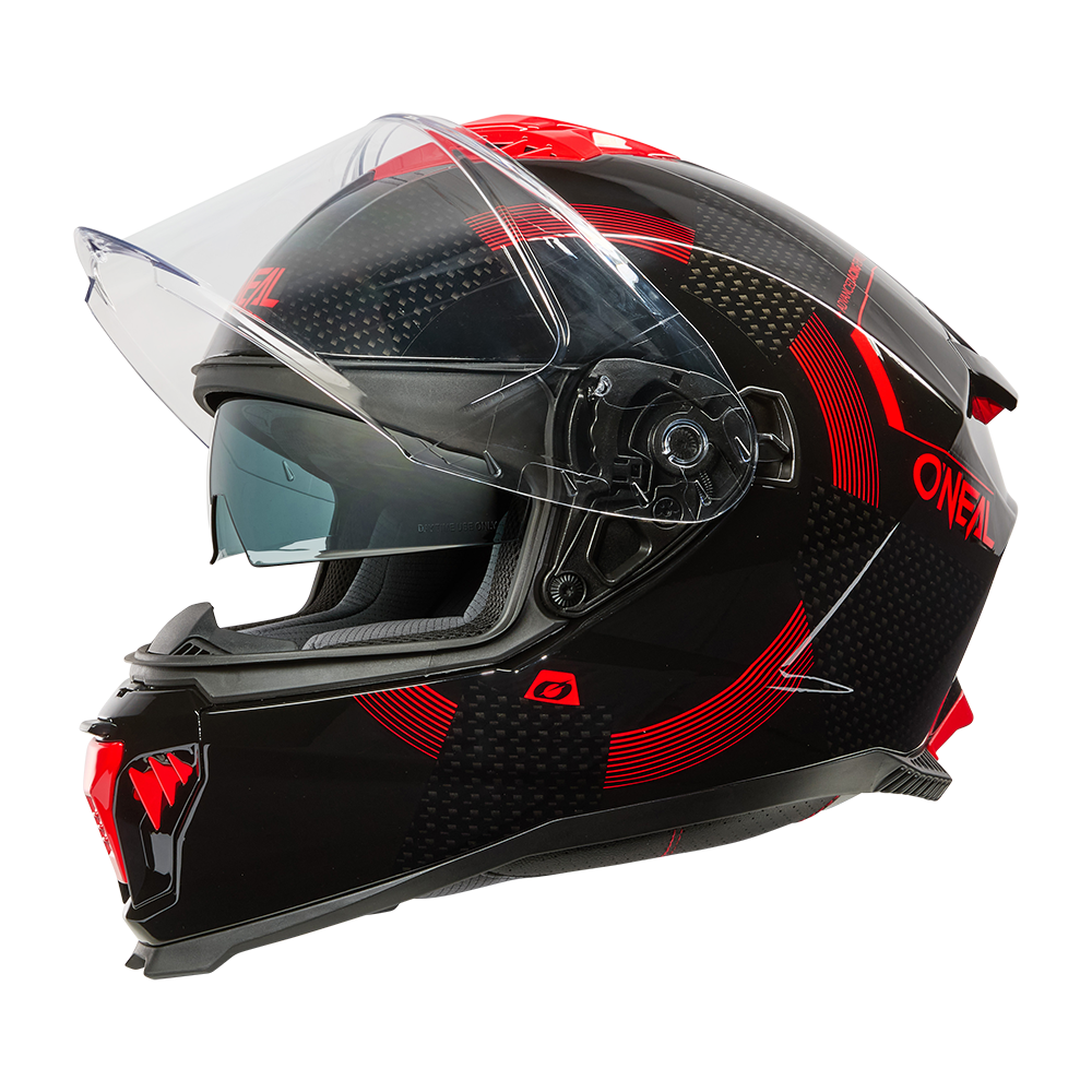 O'neal casco integrale CHALLENGER Helmet LOOP nero/rosso