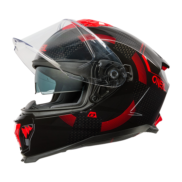 O'neal casco integrale CHALLENGER Helmet LOOP nero/rosso