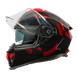 O'neal casco integrale CHALLENGER Helmet LOOP nero/rosso