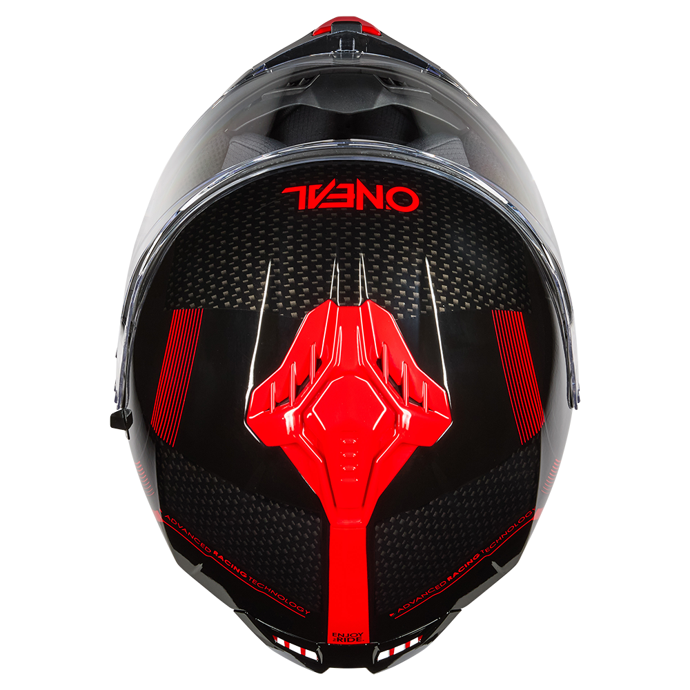 O'neal casco integrale CHALLENGER Helmet LOOP nero/rosso