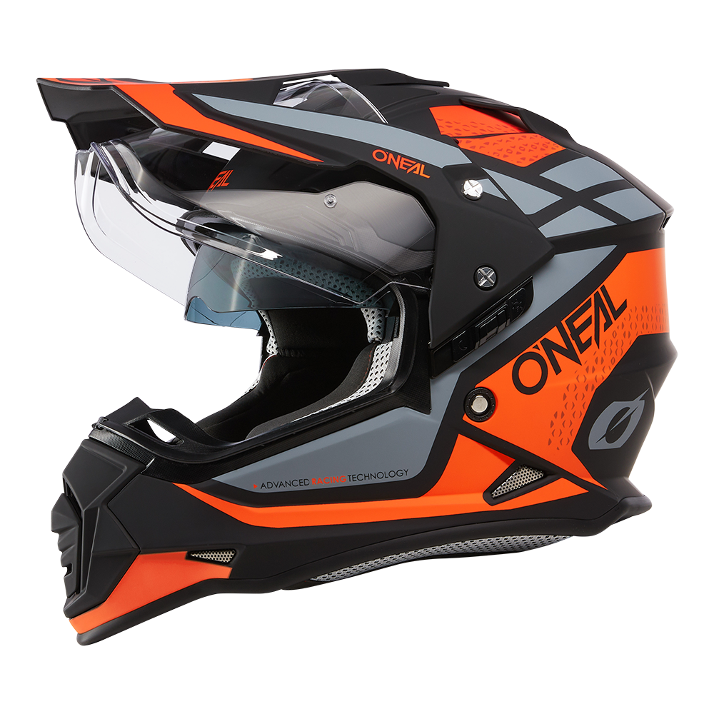 O'Neal casco enduro SIERRA R arancio/nero/grigio