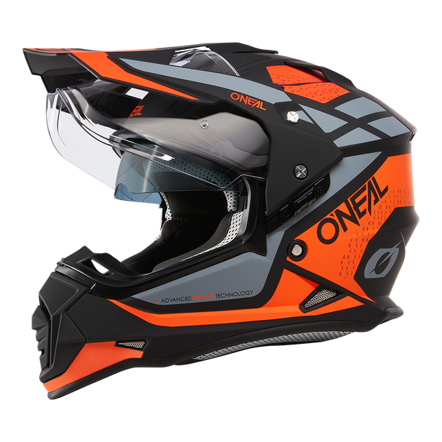 O'Neal casco enduro SIERRA R arancio/nero/grigio