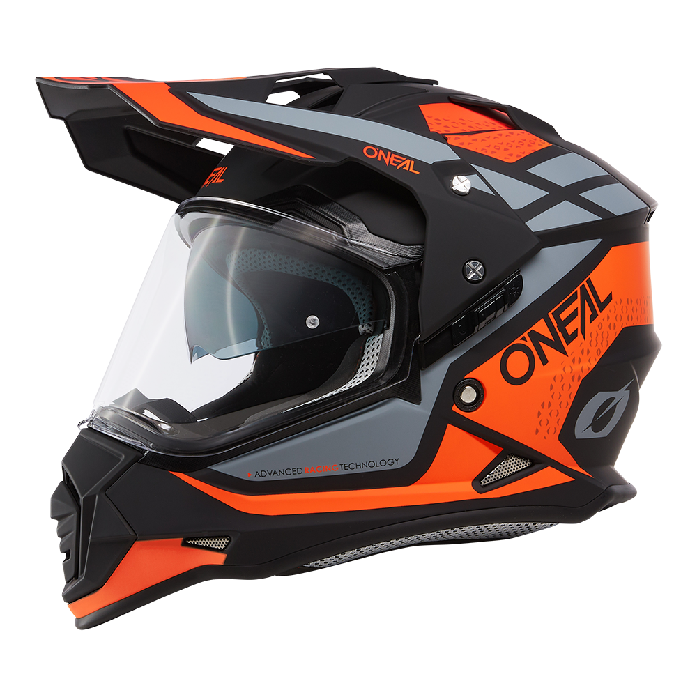 O'Neal casco enduro SIERRA R arancio/nero/grigio - immagine 3