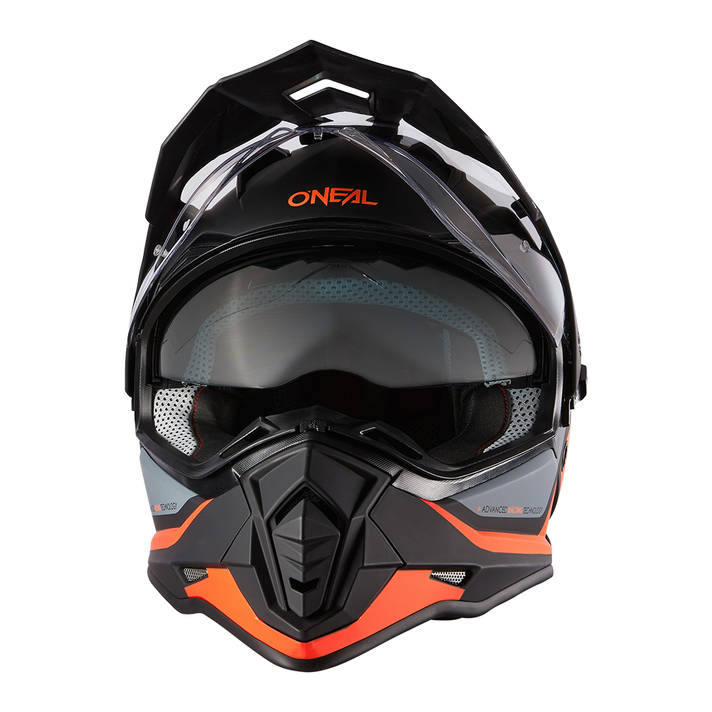 O'Neal casco enduro SIERRA R arancio/nero/grigio - immagine 4