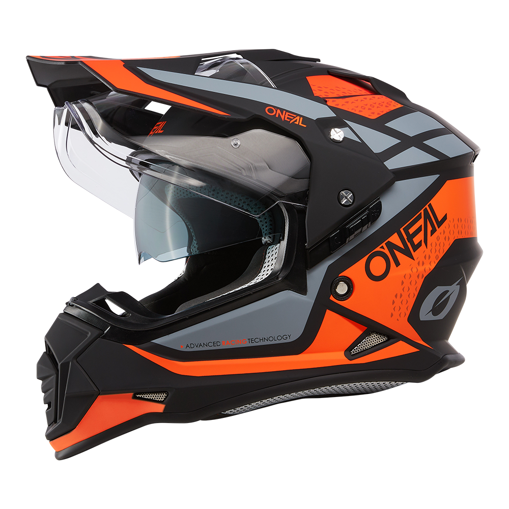 O'Neal casco enduro SIERRA R arancio/nero/grigio - immagine 2