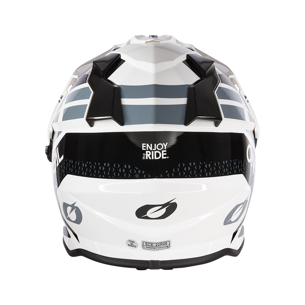 O'Neal casco enduro SIERRA R bianco/nero/grigio - immagine 8