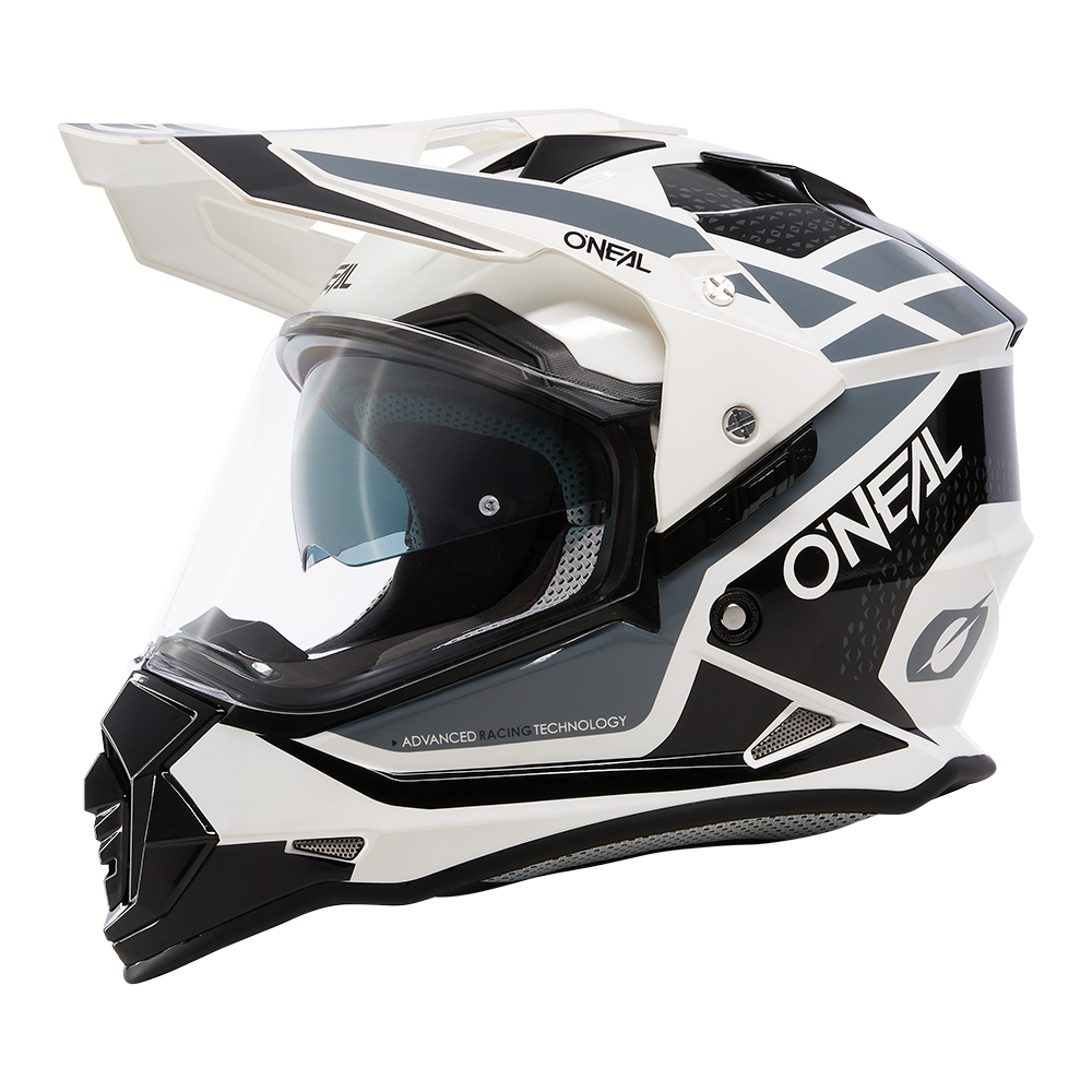 O'Neal casco enduro SIERRA R bianco/nero/grigio - immagine 6