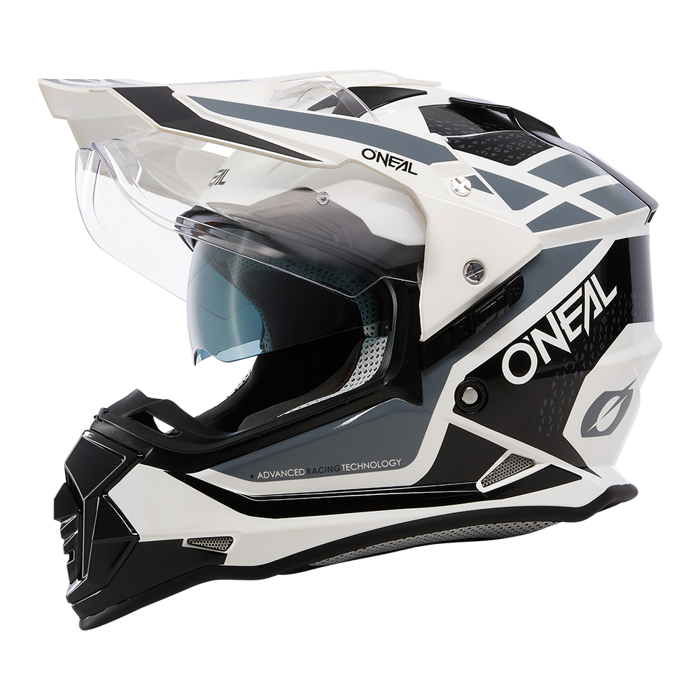 O'Neal casco enduro SIERRA R bianco/nero/grigio - immagine 5