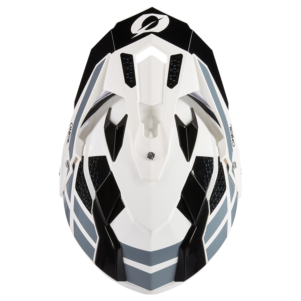 O'Neal casco enduro SIERRA R bianco/nero/grigio - immagine 2