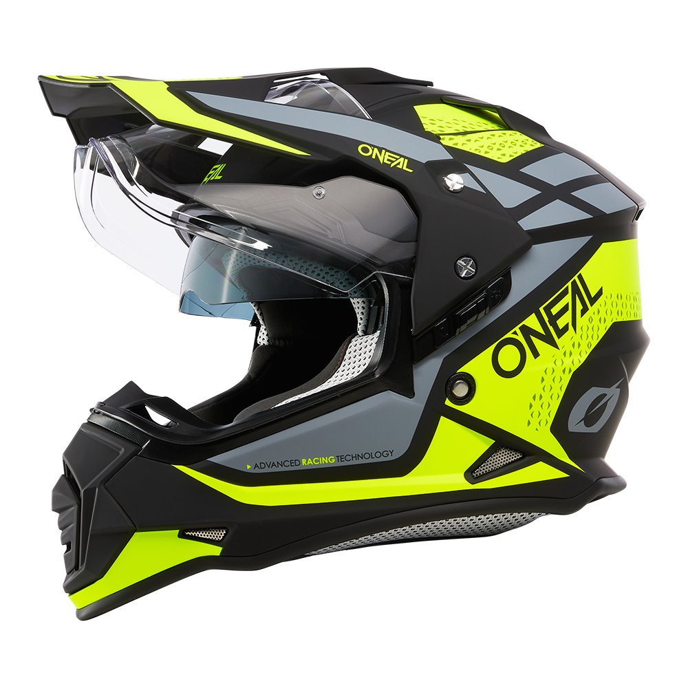O'Neal casco enduro SIERRA R neon giallo/nero/grigio